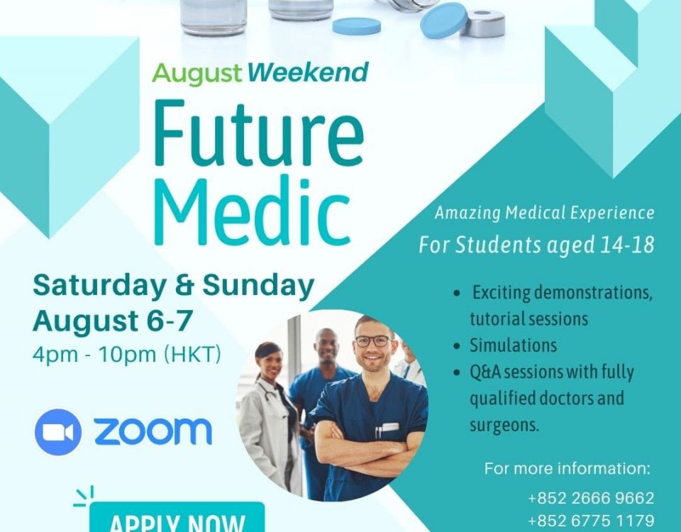 future medic august weekend post aug 2022 weekend fair help 14-18 students to understand medical industry